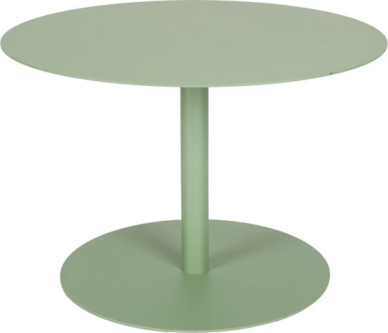Table basse ronde Zuiver Snow 60 cm Métal Vert