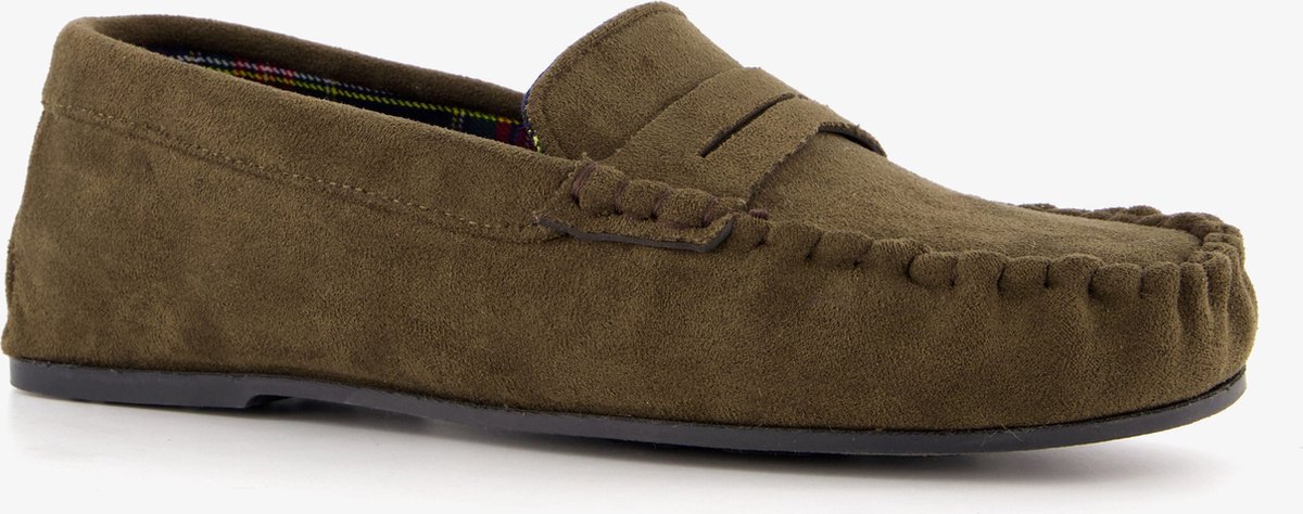 Thu!s heren mocassin pantoffels bruin - Maat 40 - Sloffen