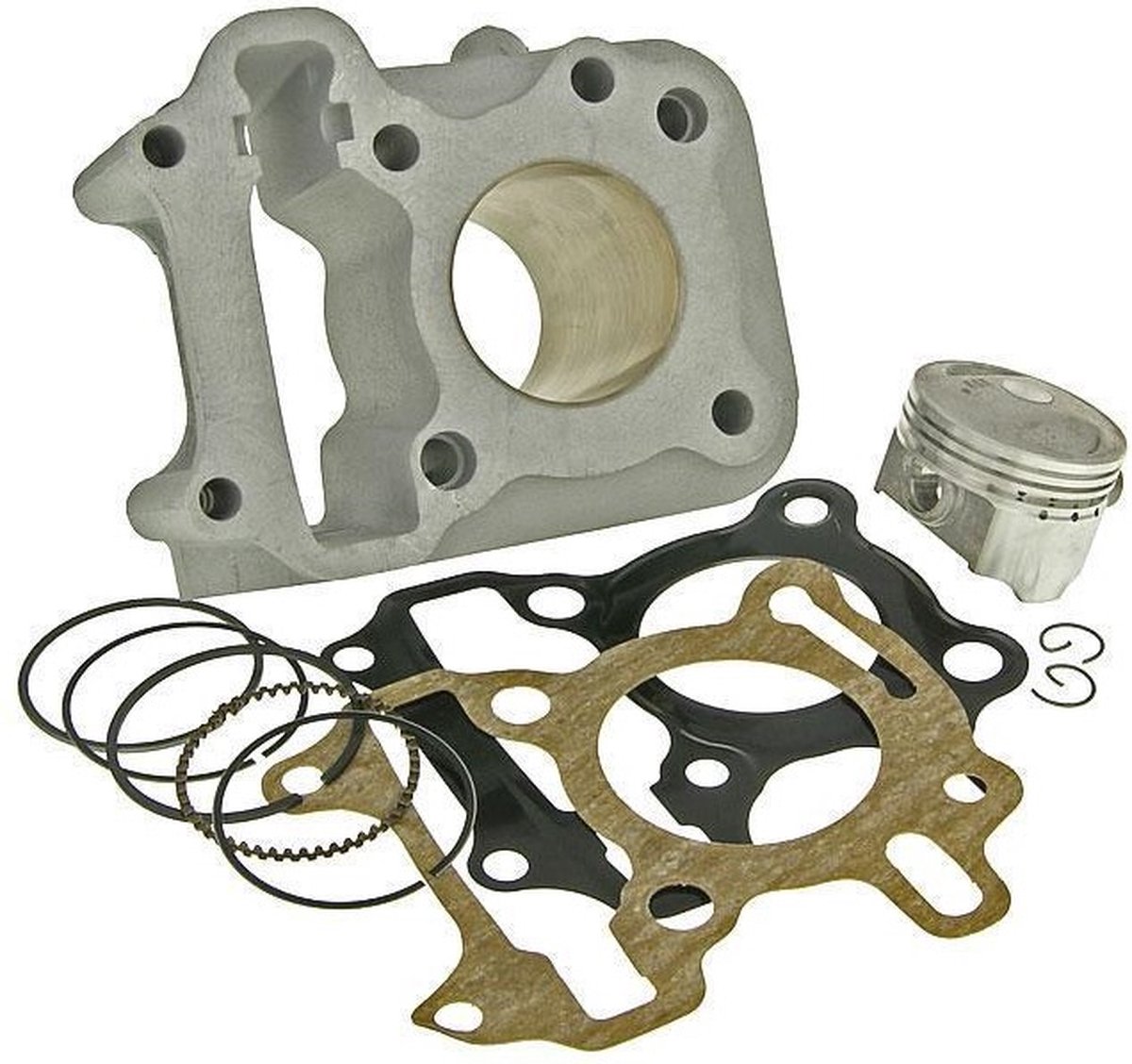 Cilinder 65cc 42mm Sym Mio / Peugeot Speedfight 3 4t / Sym Fiddle 2 / Sym orbit 2 / Sym Allo / Sym Cello Sym Symphony / Tonik / X-pro / Peugeot Viva City 4t
