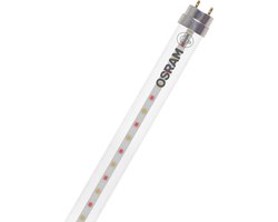 OSRAM LED-plantenlamp LED TUBE T8 18 EM FLUORA 600 mm 6.6W 604.00 mm G13 6.6 W Warmwit Buis 1 stuk(s)
