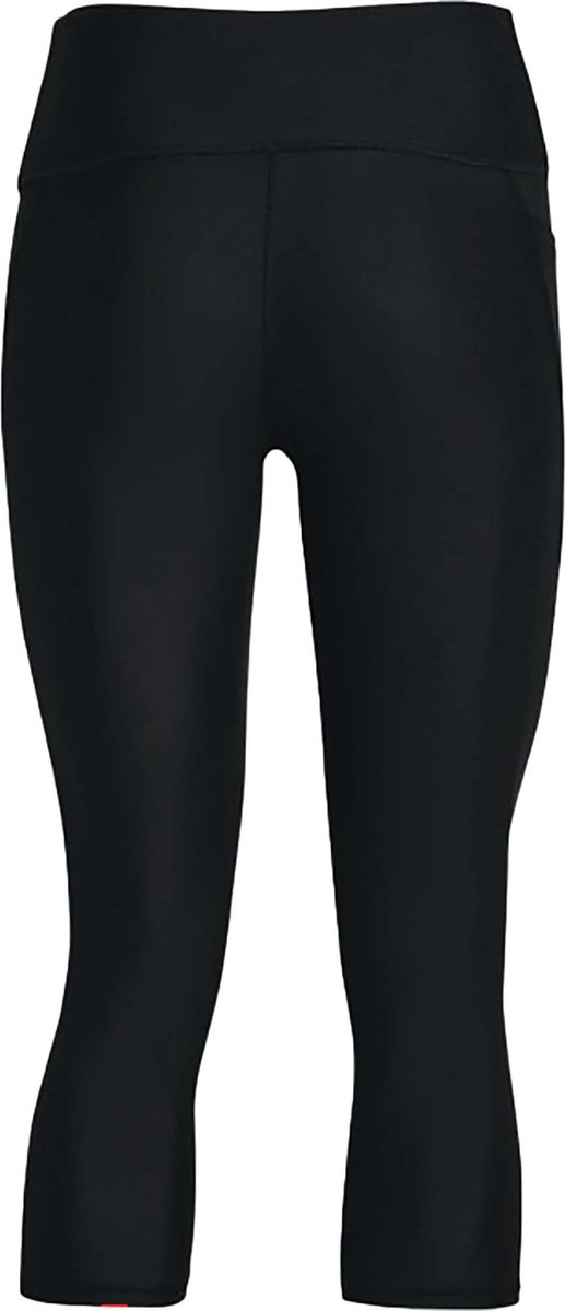 Under Armour Tech Hi Capri-BLK Dames Sportbroek - Zwart - Wit van Merkloos — afbeelding 2