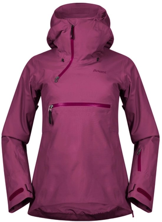 Veste Bergans Femme Stranda Ins Hybrid Anorak Rouge Betterave- S