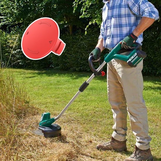 2 Stks Grastrimmer Spoel Dop, Vervanging Spoel Cover geschikt voor Bosch ART 24, ART 27, ART 30, Grastrimmer Advanced GrassCut36, ART 30-36 LI, ART24+, ART27+, ART30+ van NRIVE — afbeelding 4
