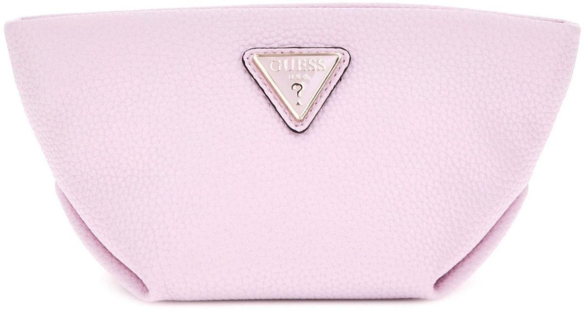 GUESS Toilettas Helina Top Zip Cosmetic Orchid Roze