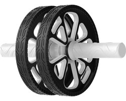Focus Fitness - Ab Wheel / Push Up Bar - Combi - Compact - Stevige Grip