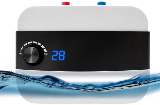 Elektrische Boiler, 1500 W, 6 Liter, Kleine Doorstroomboiler voor Keukenaanrecht