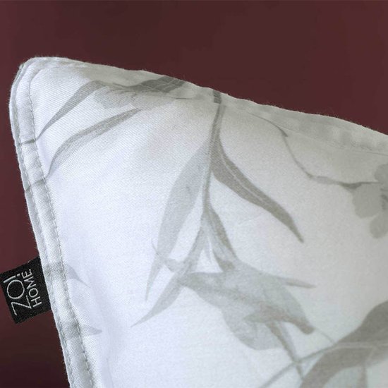 Zohome Dekbedovertrek Fiori-di-Satinado - Abstract Bedlinnen - 140x220 - Roze - Dekbedhoes van 100% Katoen-Satijn van Merkloos — afbeelding 3