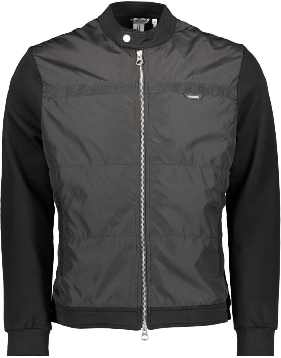Antony Morato Vest Fleece Mmfl01055 Fa150178 9000 Black Mannen Maat - M