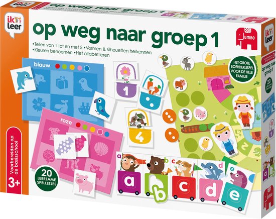 Jumbo - Ik Leer - Op Weg Naar Groep 1 - Educatief spel - Vanaf 3 jaar