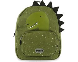 foto van Trixie Rugzak - Mr. Dino - Schooltas Waterafstotend - Boekentas voor Kind - Voor Jongens en Meisjes - Geschikt als Gymtas - Groen