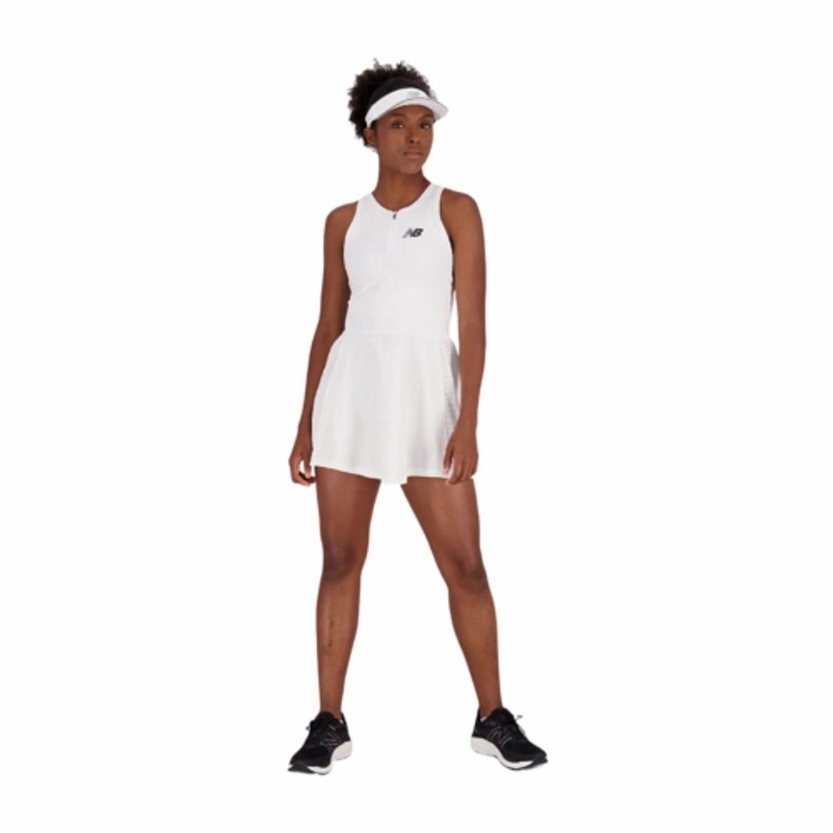 Tennisjurk New Balance Women Tournament Dress -XL Wit
