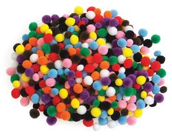 CS Mini Pom Poms - 500 stuk