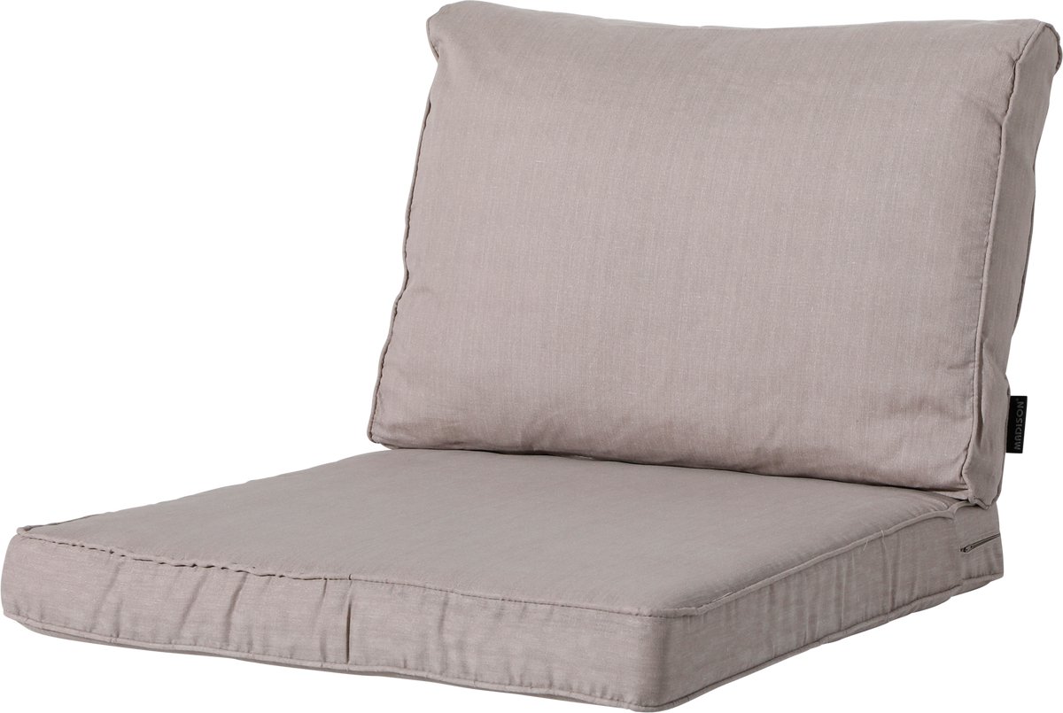 Madison Luxe Loungekussens in 4 sets, featuring 73x73cm and 73x40cm sizes in elegant design by Madison.