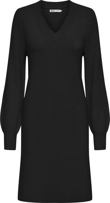 ONLY - ONLKATIA LS V-NECK DRESS KNT - Dames - Mini jurken