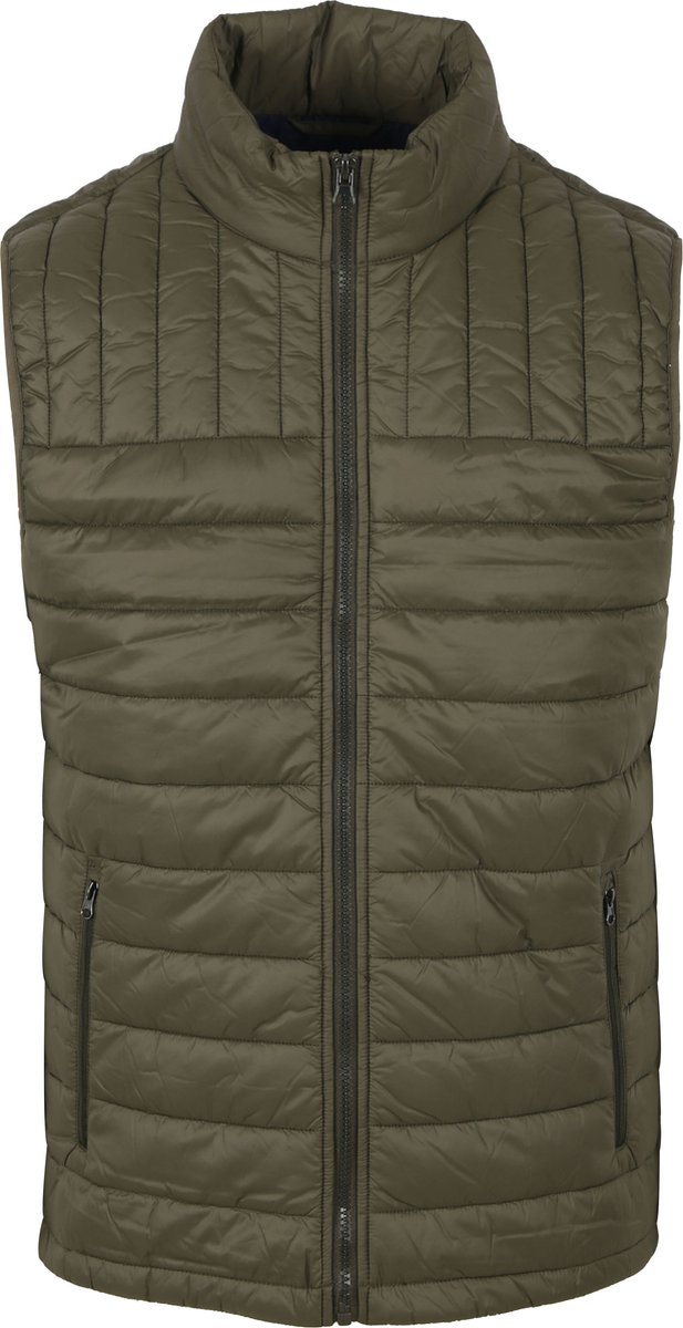 Suitable Bodywarmer Olijfgroen – Heren