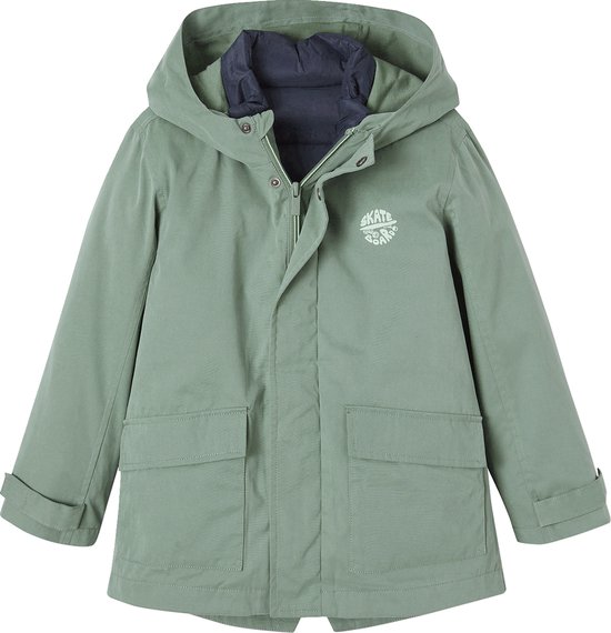 Vertbaudet Parka 3 en 1 mi-saison garçon avec doudoune sans manches amovible