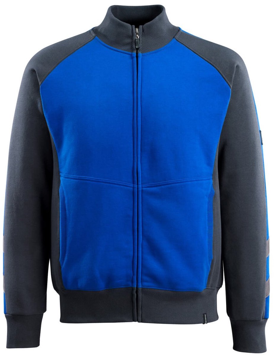 Mascot Unique Sweatshirt met rits 50565-963 - korenblauw/donkermarine - L