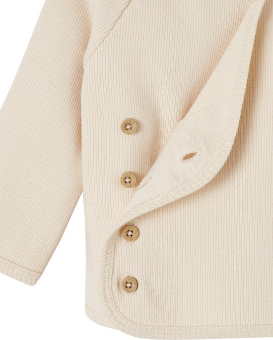 Vertbaudet Brassière naissance mixte en côtes manches longues