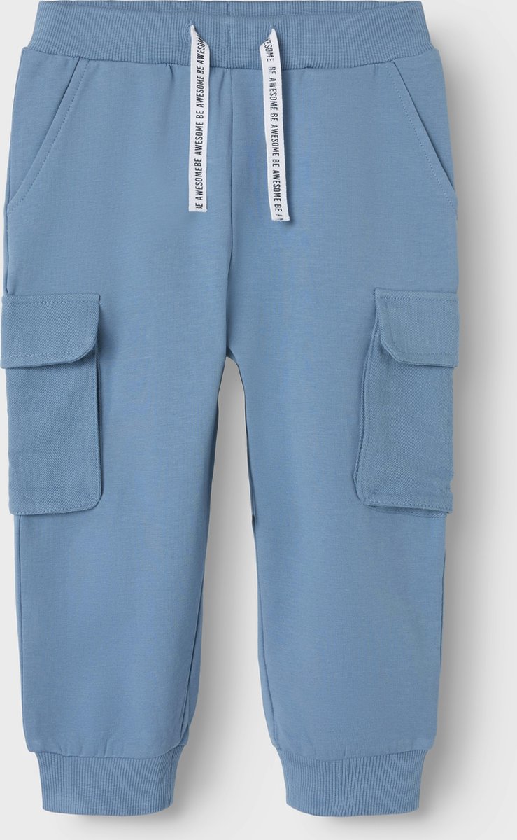 Name It mini jongens joggingbroek LUTIL Coronet Blue Loose Fit - Maat 98