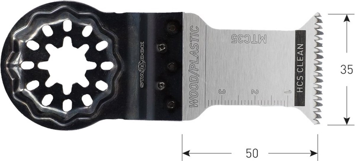 HCS STARLOCK INVALZAAGBLAD TYPE MTC35, 35X50 MM