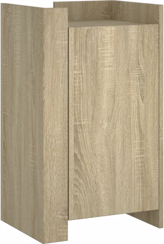vidaXL Dressoir 73,5x35x75 cm bewerkt hout wit, kast, opbergkast, bijzetkast, wandkast, houten kast, opslagkast, kasten, wandkasten, opbergkasten