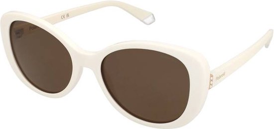 Polaroid PLD 4154/S/X White 55/18/145 WOMAN Zonnebrillen van Polaroid — afbeelding 3