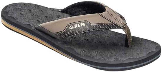 Slippers pour hommes Reef The Ripper - Zwart/ Marron - Taille 44