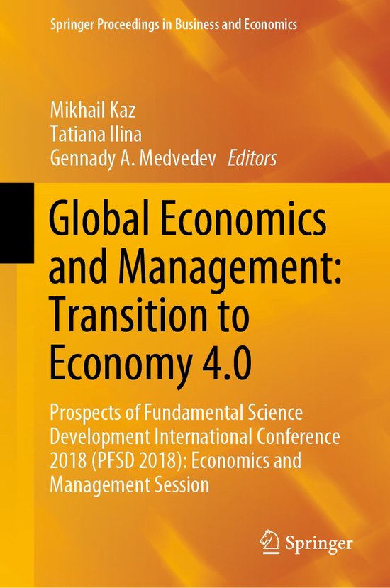 Springer Proceedings in Business and Economics- Global Econo ... - cover