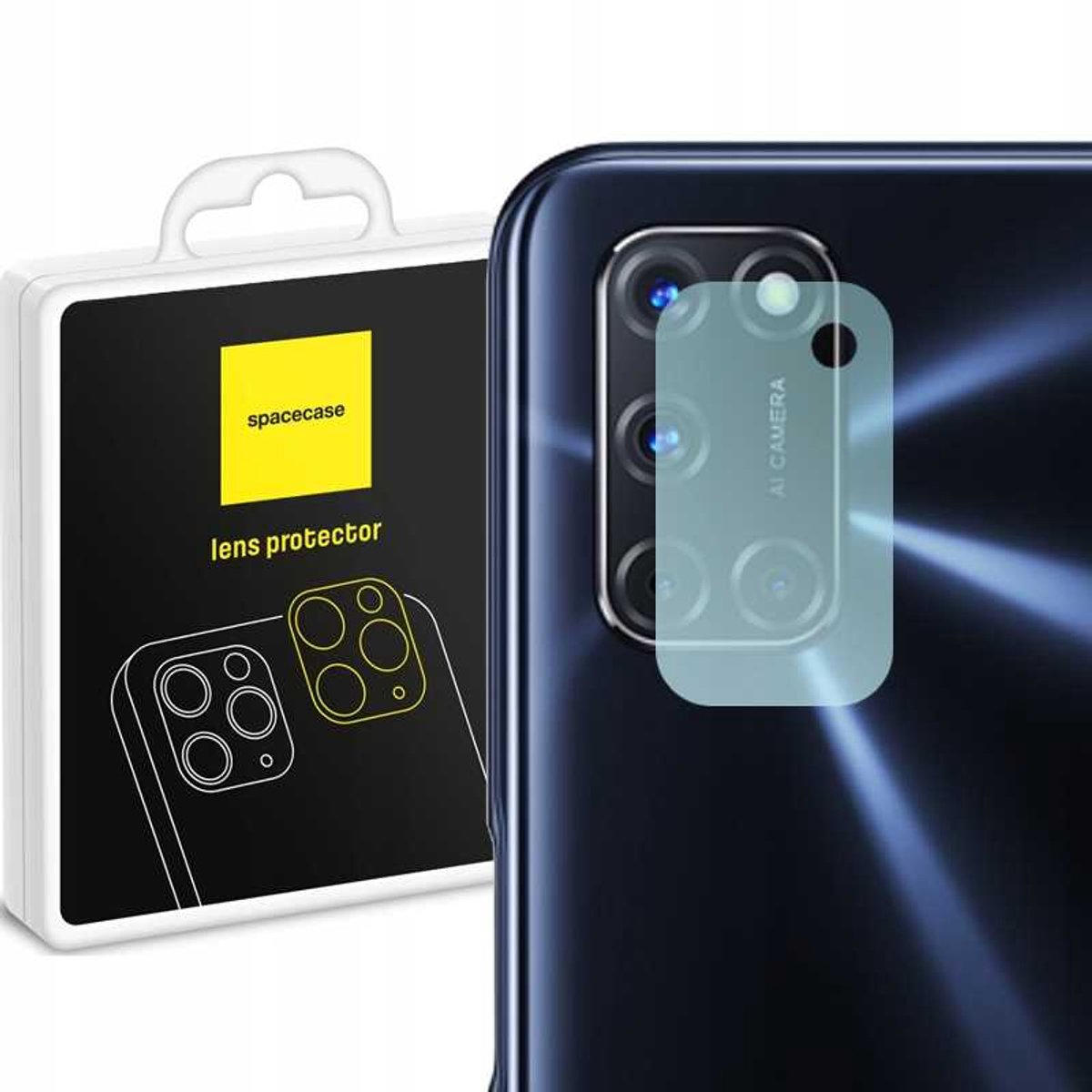 Spacecase Gehard Glas Voor Samsung Galaxy A72 5G Cameraglas