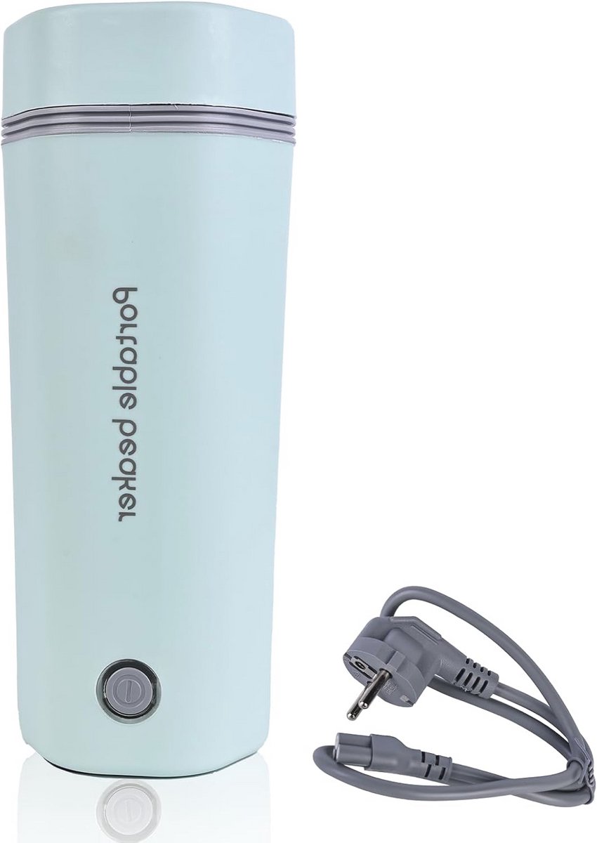 Draagbare Reiswaterkoker 450 ml - Mini Elektrische Waterkoker voor Koffie, Thee en Babyvoedsel - 220V/300W