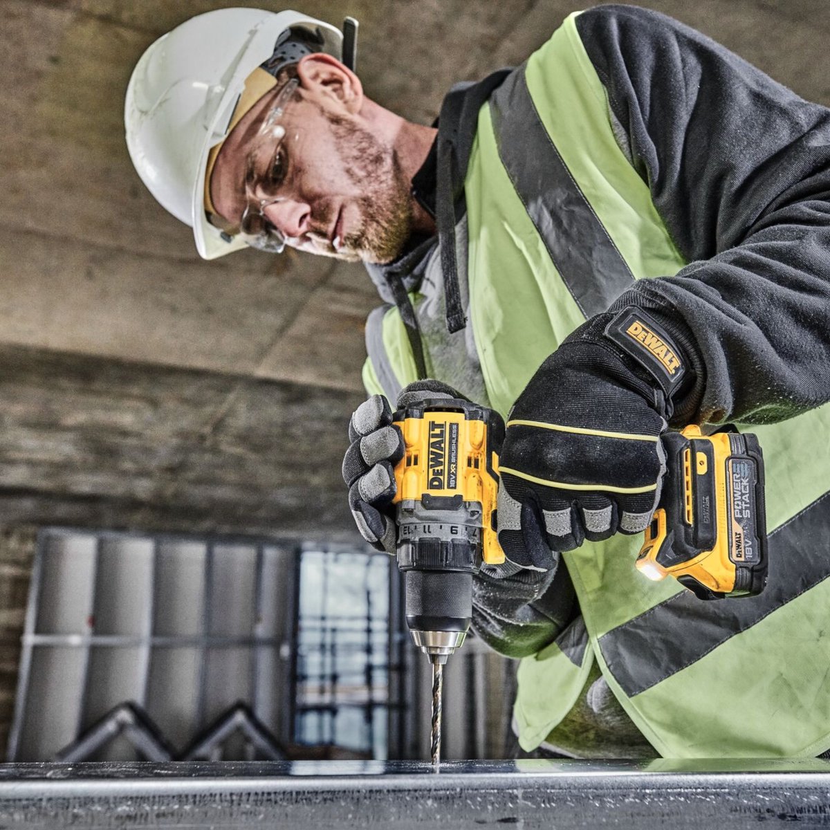 DeWalt DCD 800 NT accuboormachine 18 V 90 Nm borstelloos + 1x oplaadbare accu 5.0 Ah + TSTAK thumbnail 4