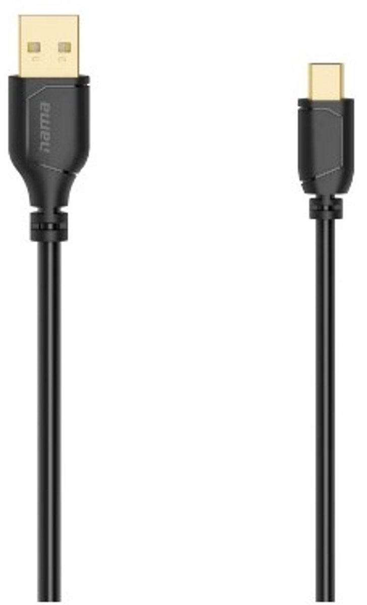 Hama 00074262 USB-kabel USB 2.0 0,75 m USB A Mini-USB B 0,48 Gbit/s Zwart