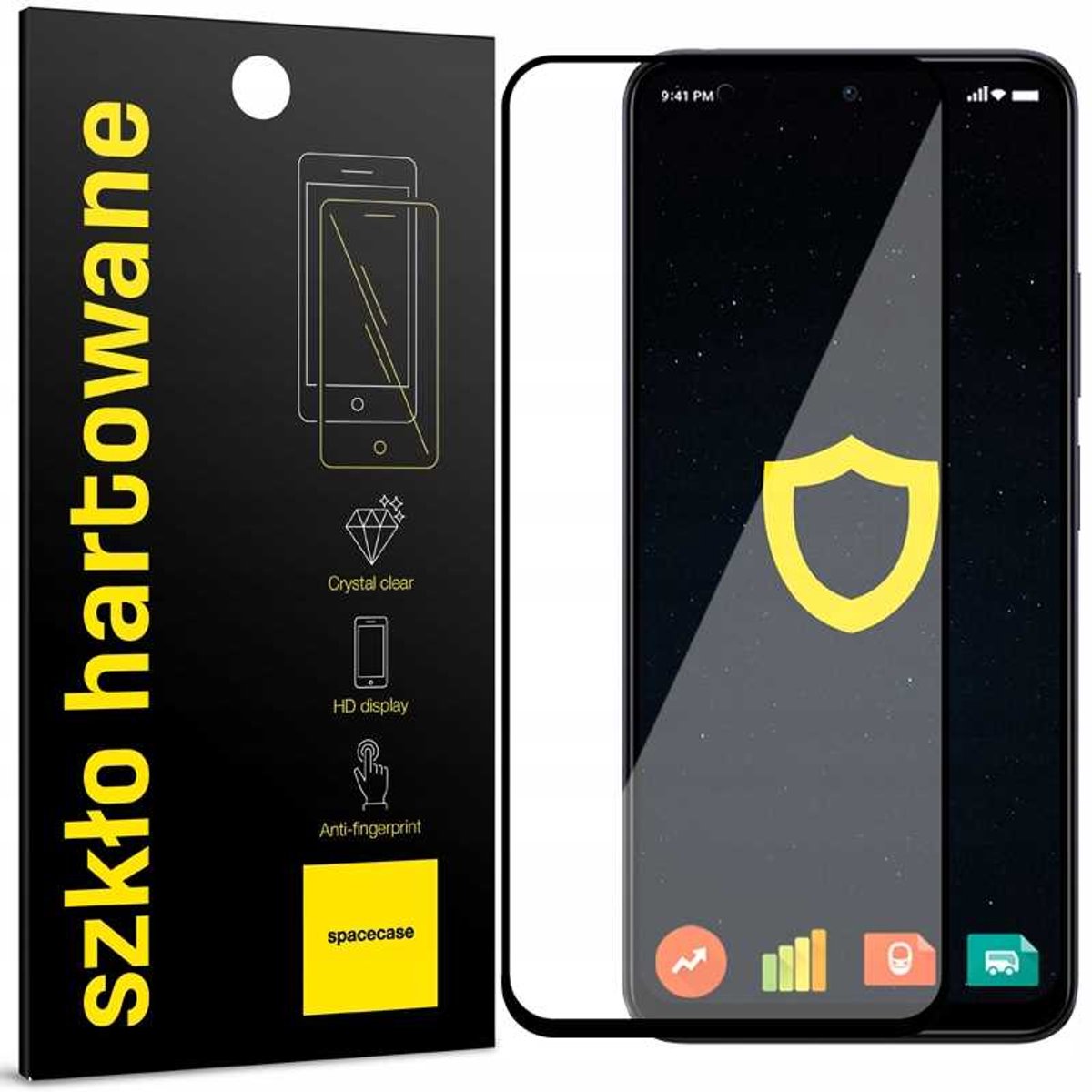 Spacecase 5D Gehard Glas Voor Xiaomi Poco X5 Redmi Note 12 5G