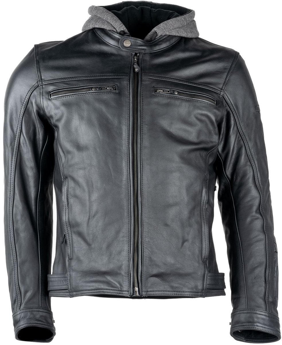 MOTOBLOUZ Motorjas ZACK Mannen|4-seizoenen|Zwart/Zwart M CE-gekeurd