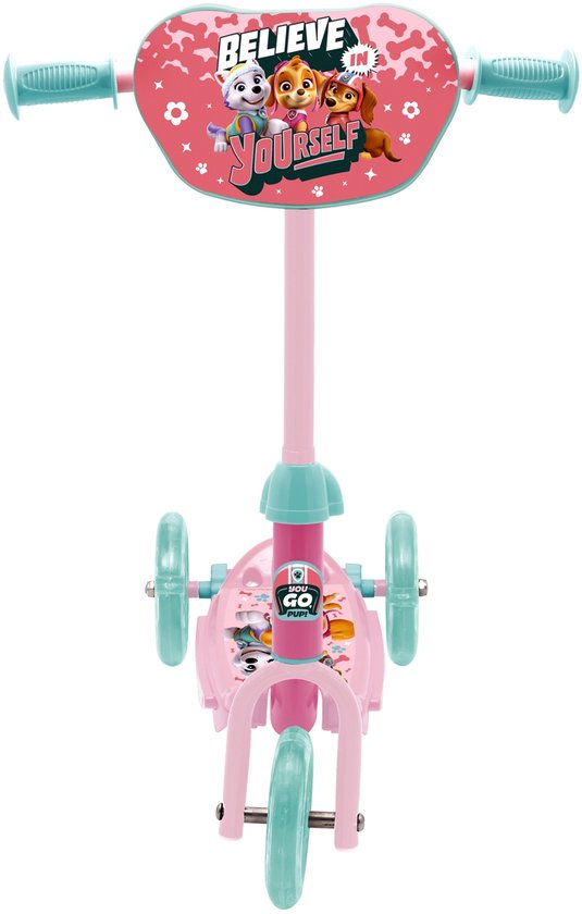 Paw Patrol Driewieler Step – Verstelbaar Stuur – 2 Achterwielen – ABEC-5 Lagers – Voor Kinderen Tot 20 Kg