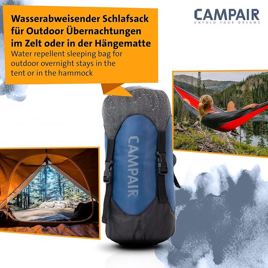 Dekenslaapzak met compressie draagzak - comfortabele slaapzak van Merkloos — afbeelding 4