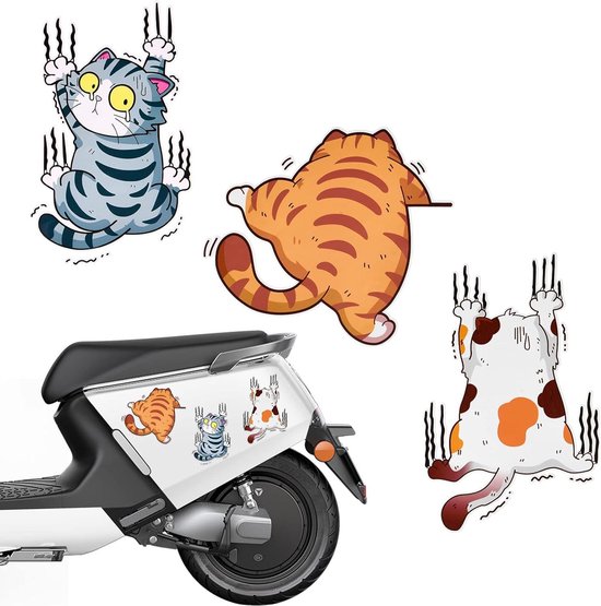 Sticker Cartoon dierlijke hoofd pictogram