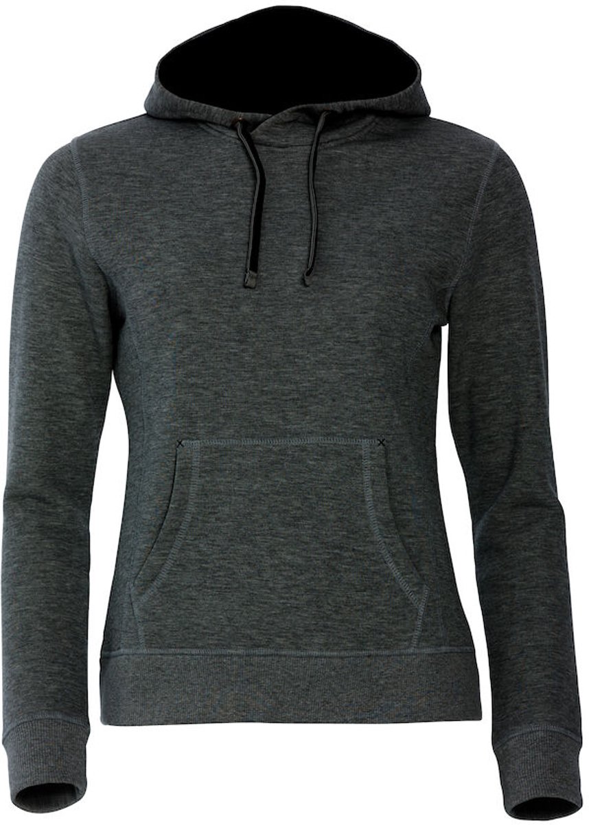 Clique Classic Hoody Women 021042 - Antraciet Melange - XL
