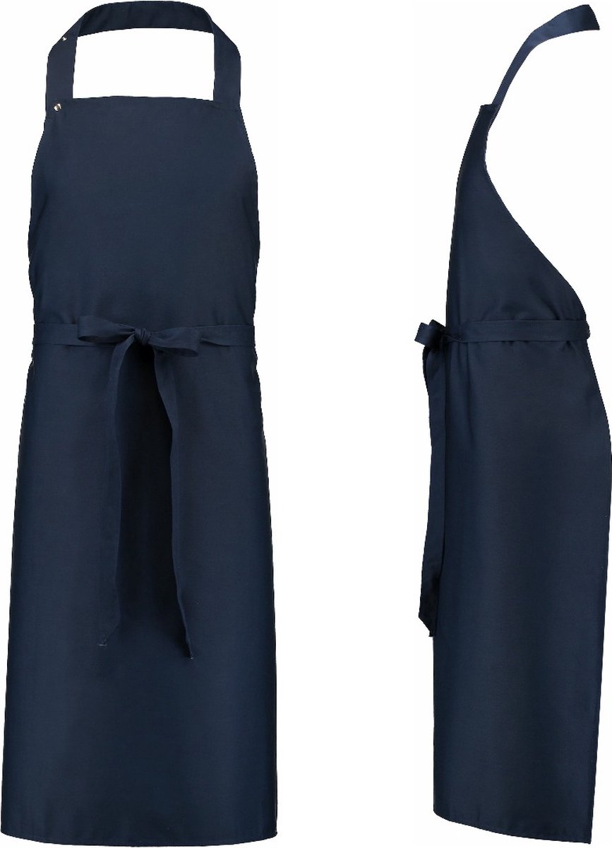 Benza Schort Keukenschort - Donkerblauw - 75 x 100 cm