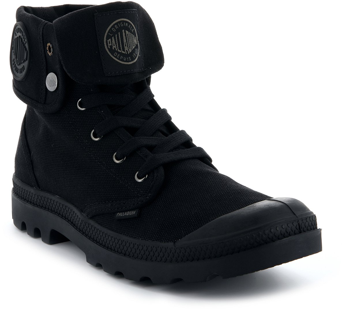 PALLADIUM dames baggy boots enkellaarsjes 92353 Zwart