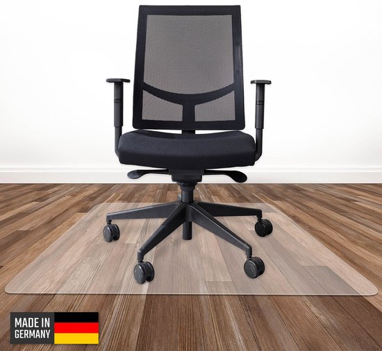 Kleurrijke Kantoor Mat Vloerbeschermingsmat Voor Harde Vloeren, Gekleurde Mat Voor De Bureaustoel, Vloermat Van Polypropyleen, Dikte: 1,9 Mm (roze, 90 X 120 Cm Vloerbeschermer Desk