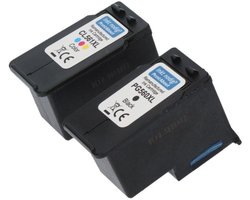 PrintAbout Huismerk Canon PG-560XL / CL-561XL Inktcartridge Zwart + 3 kleuren Voordeelbundel Hoge capaciteit