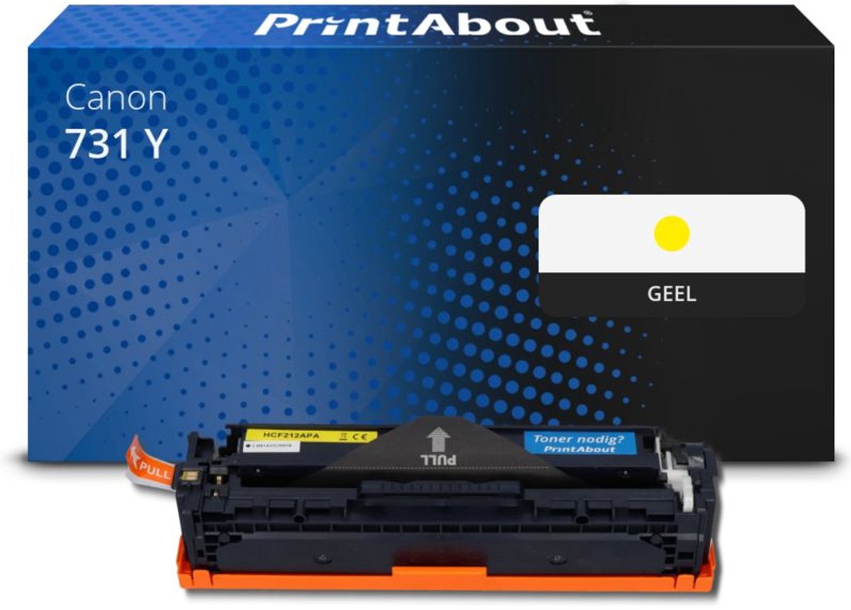 PrintAbout - Alternatief voor de Canon 731 Y / geel