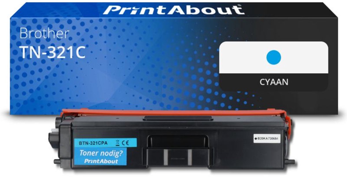 Brother TN-321C toner cyaan Huismerk