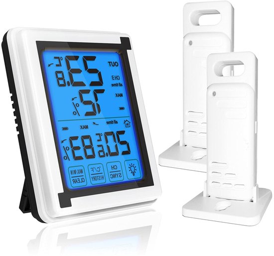 ThermoPro TP49-2 Digitale Kamerthermometer Binnenshuisr Hygrometer Mini Temperatuurmonitor Vochtigheidsmeter Voor Thuiskantoor Air Luchtcomfort Thermo Hygrometer