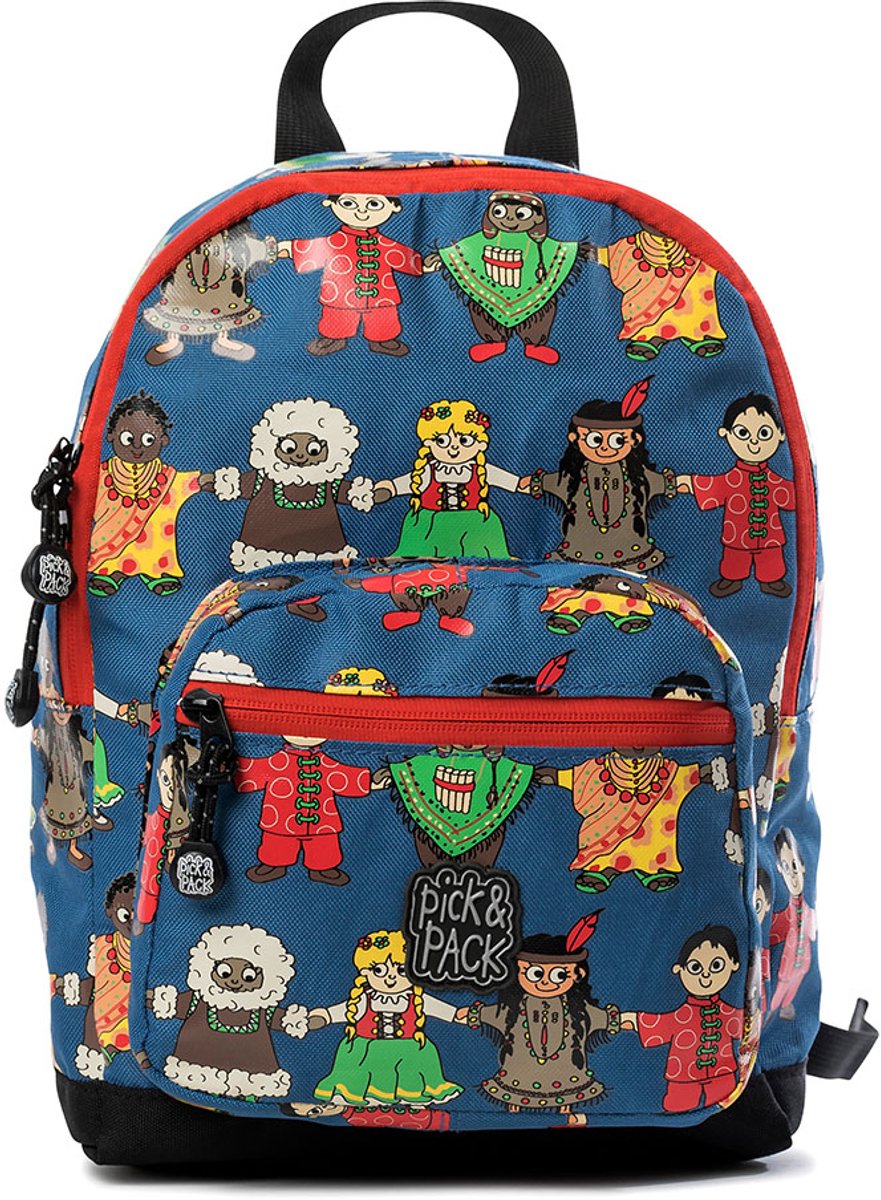 Pick & Pack - Rugzak Peace -  Cute Peace Backpack S blue multi