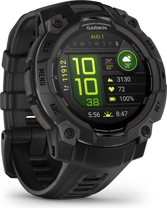 Garmin Instinct® 3- Smartwatch - 45mm - AMOLED - Zwart