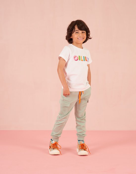 Oilily - T-shirt Tak s.s.l. - Wit - 98/3T