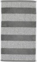 Bol.com Beddinghouse Sheer Stripe - Gastendoekje - 30x50cm - Antraciet aanbieding