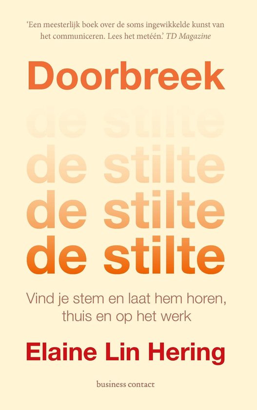 Doorbreek de stilte - cover